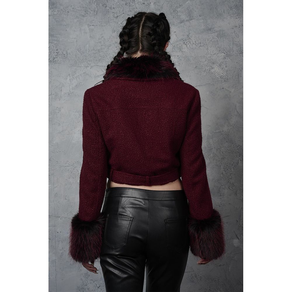 Banned - Cold Spell Jacke - Bordeauxrot/Schwarz